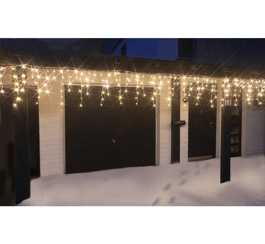 Guirlande lumineuse de Noël à LEDs blanc chaud 24 mètres