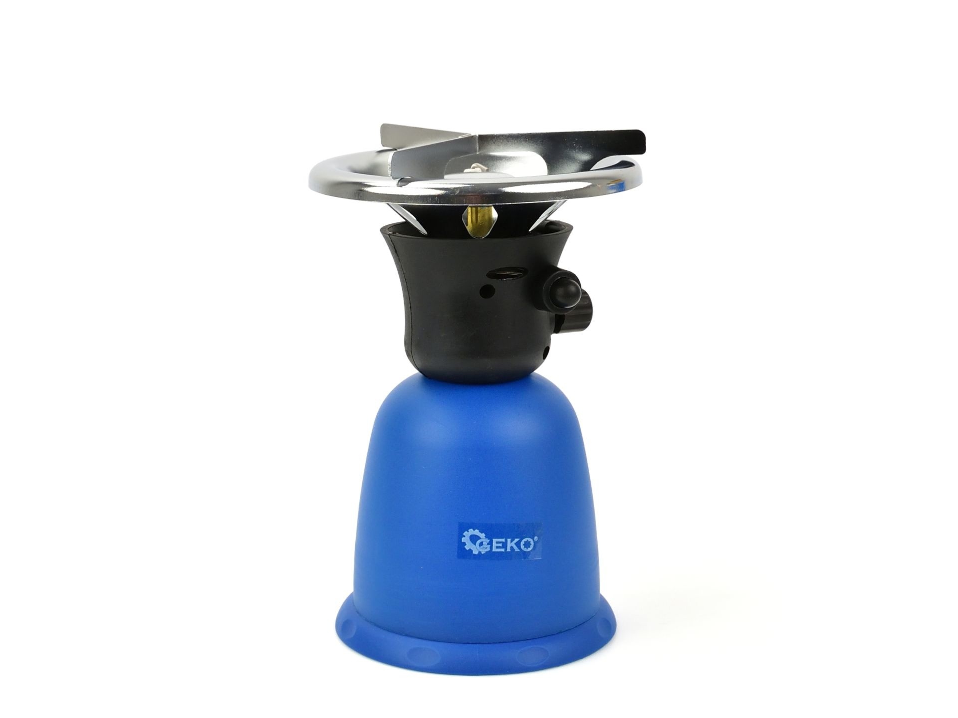 Geko Réchaud de camping à gaz avec piezo - Compact - 1100W