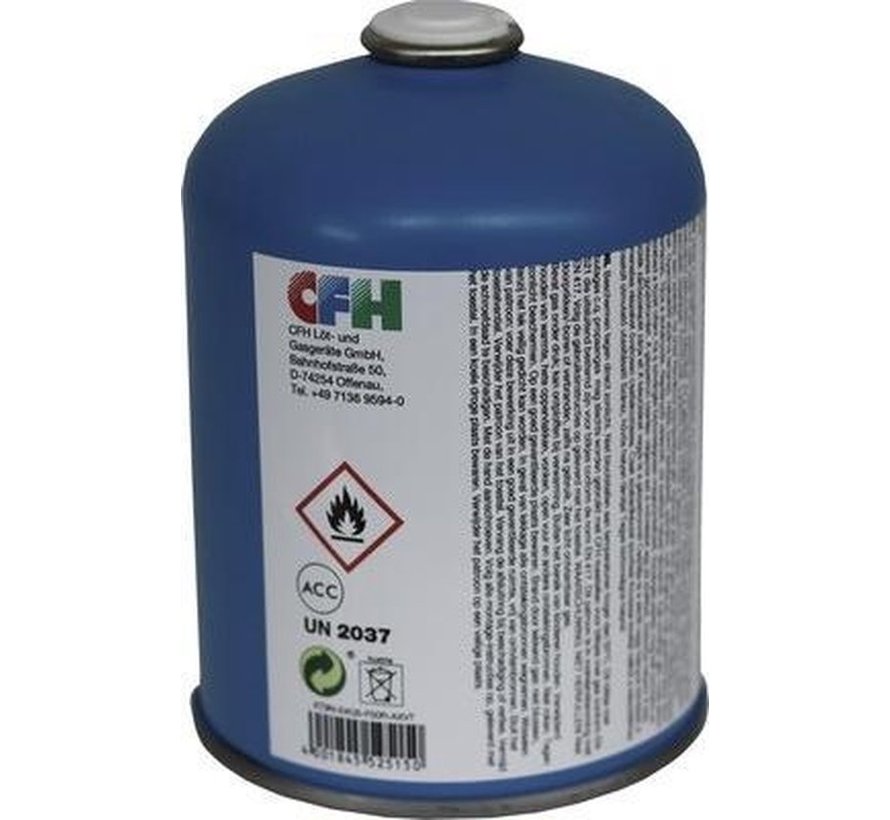 Bouteille de gaz CFH avec raccord fileté - Mélange de gaz butane et propane