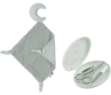 Bébé-jou Coffret cadeau câlin Bébé-jou en pur coton vert