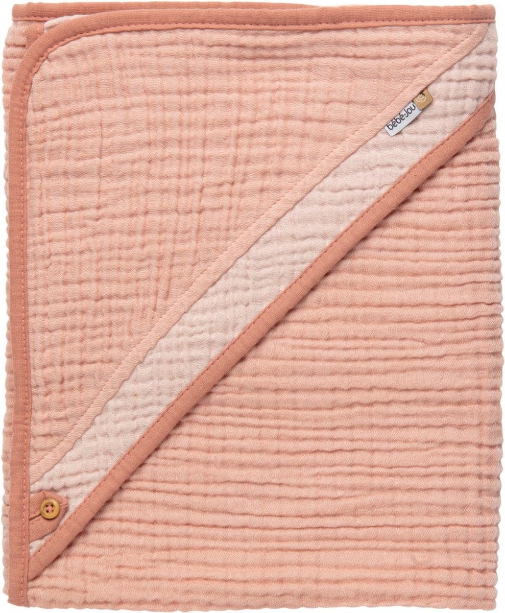 Ensemble Bébé-jou Couvre-bain en pur coton rose