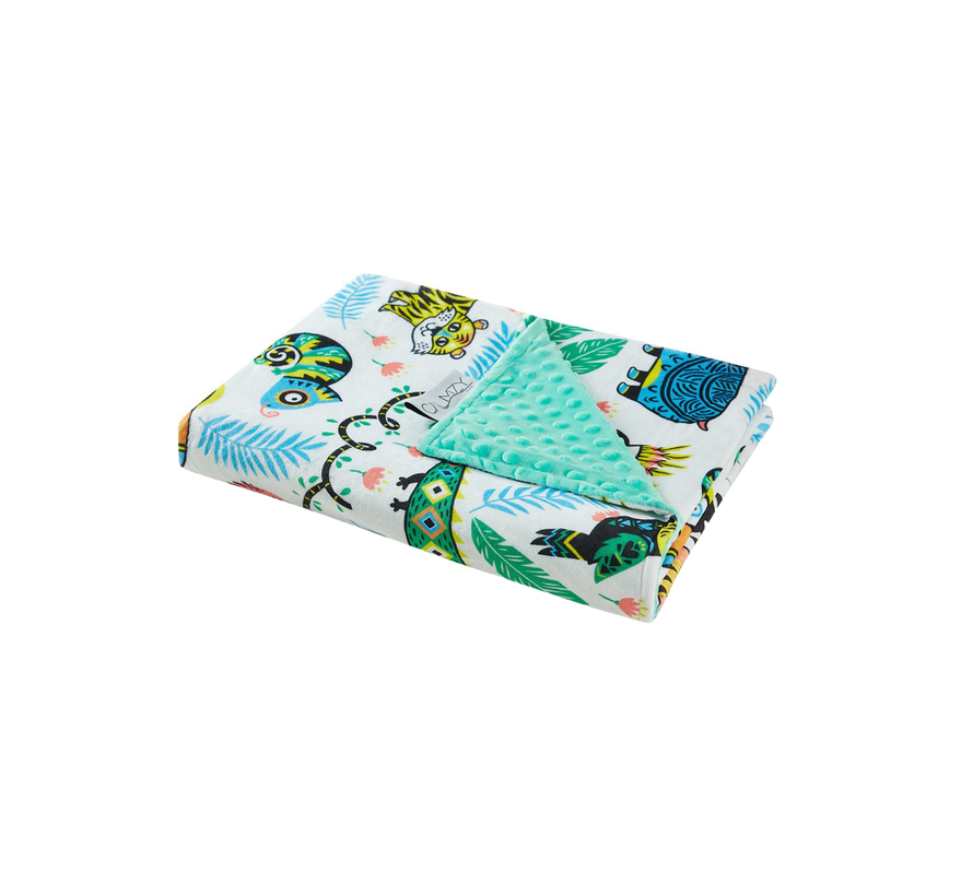 Housse de couette Happy Jungle de Calmzy Kids - 90x120 cm