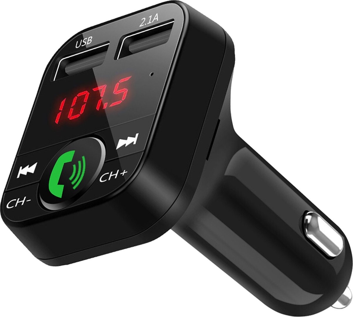 Émetteur FM Bluetooth - Récepteur Bluetooth embarqué - USB - Kit mains libres pour voiture