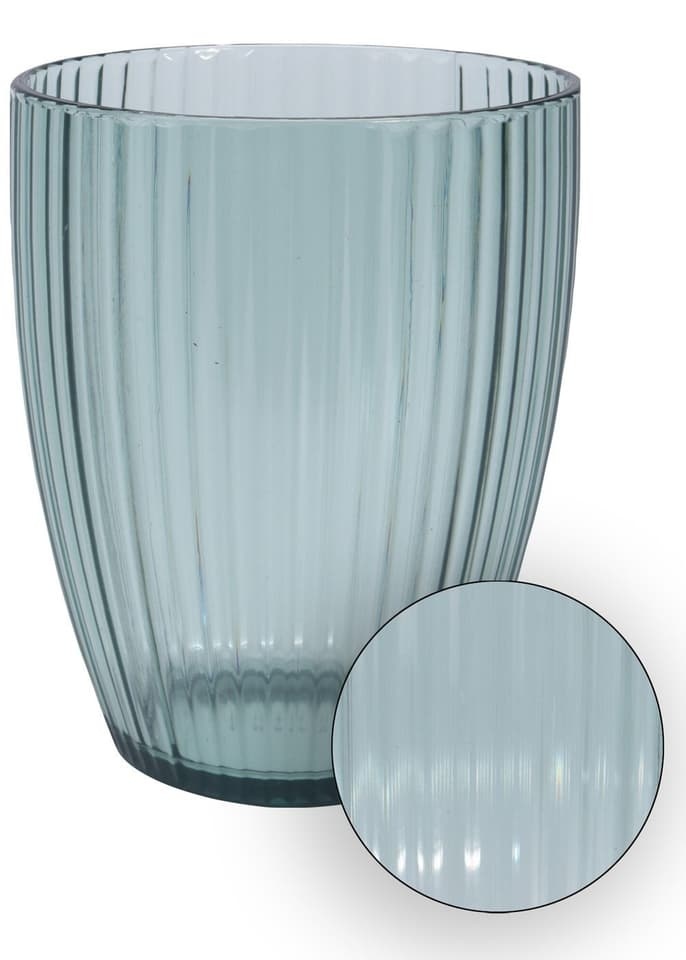 Gobelet à boire 8.5x11 cm Plastique/Bleu