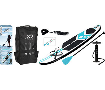 XQ Max XQ Max Sup Board - 320cm - Jusqu'à 150kg - Bleu - Kit complet