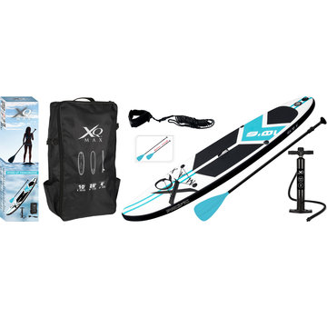 XQ Max XQ Max Sup Board - 320cm - Jusqu'à 150kg - Bleu - Kit complet