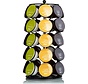 KitchenBrothers Porte-capsules - Dolce Gusto - 35 tasses - Pivotant - Noir