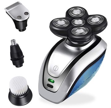 Auronic Auronic Shaver - Set - Men - with Trimmer and Clippers - Silver