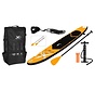 Planche de stand up paddle gonflable orange & noir 320 cm 150 kg max - XQ Max - Pack complet planche & accessoires