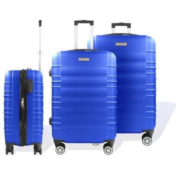 Hoffmanns Hoffmanns Set de valises 3 pièces - XXL 76x52x30cm - Travelstar Blue