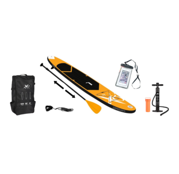 XQ Max XQ Max 6-piece SUP board with FREE Waterproof Phone case - 320cm - Gonflable - Qualité robuste - Max. 150kg