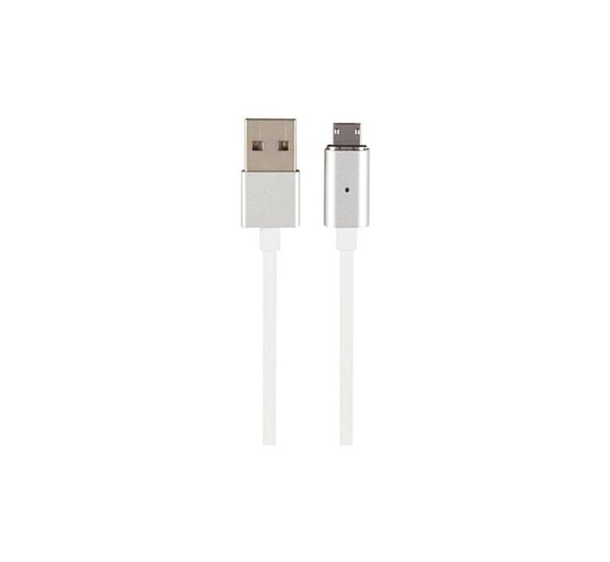 Velleman Charge And Sync Cable - Usb 2.0 Male To 5-Pin Micro-Usb, Magnetic - 1 M