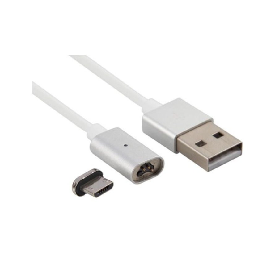 Velleman Charge And Sync Cable - Usb 2.0 Male To 5-Pin Micro-Usb, Magnetic - 1 M
