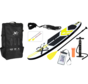 XQ Max Special Edition Sup board set WITH Waterproof phone case- 6-piece - jusqu'à 150 kg - 320 cm - Inflatable - Yellow/Black