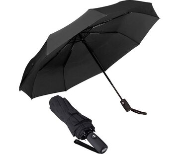 TRVLMORE TRVLMORE Parapluie automatique Storm - jusqu'à 100km p/h - Ø 107 cm - Noir