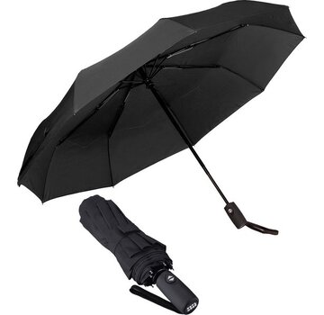 TRVLMORE TRVLMORE Parapluie automatique Storm - jusqu'à 100km p/h - Ø 107 cm - Noir