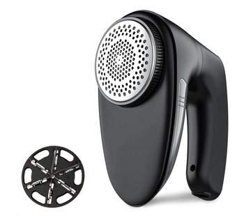 Auronic Auronic  Rasoir anti-bouloche vêtements - rechargeable USB - Sans fil - 2 accessoires supplémentaires - Noir