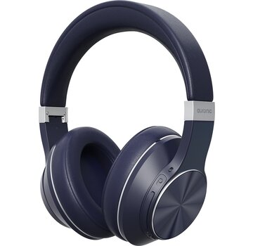 Auronic Casque audio sans fil Auronic - QuietSound , Réduction active du bruit - Bluetooth - Bleu