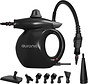 Auronic Hand Steam Cleaner - Multifunctional Hand Steamer - Cleaning - 1000W - Black - Incl. Storage Bag