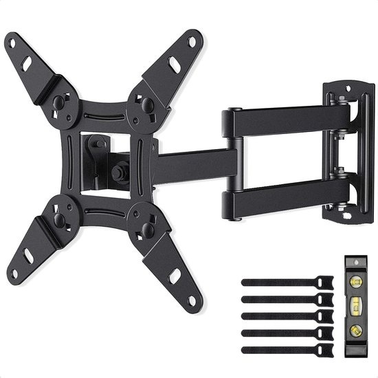 Auronic Support TV rotatif et inclinable - 13” à 42” - Noir