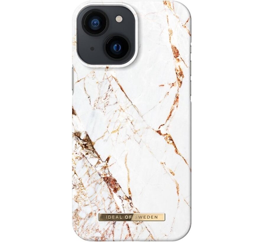 iDeal of Sweden Fashion Case iPhone 13 Mini Carrara Gold