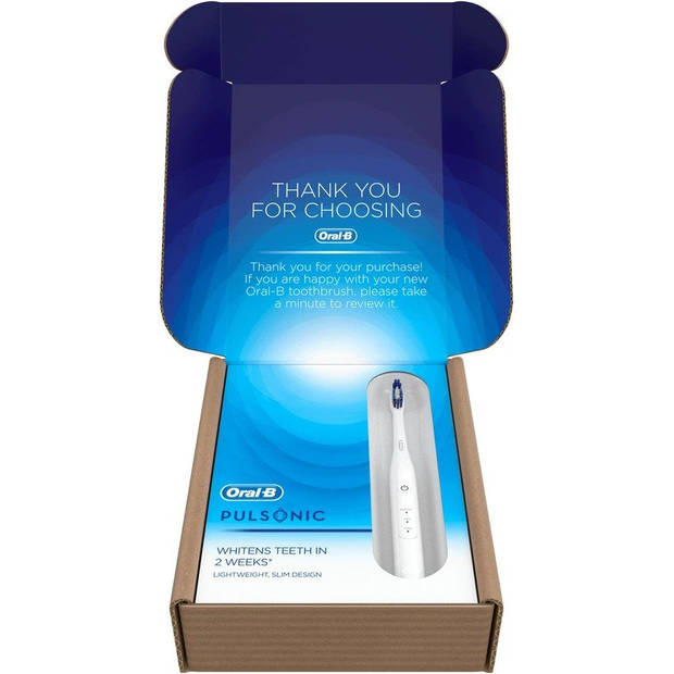 Brosse à dents électrique - Oral-B - Pulsonic Slim One 2000 - Blanche