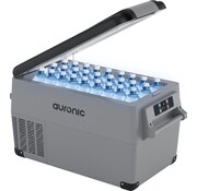 Auronic Glacière Électrique à Compresseur - Auronic - Glacière - 30,4 L - 12V et 240V - Gris