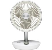 Solis Ventilateur Solis - Ventilateur USB rechargeable - Blanc