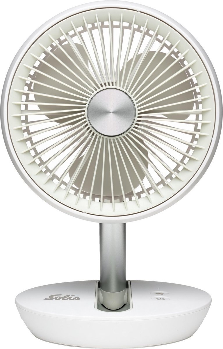 Ventilateur Solis - Ventilateur USB rechargeable - Blanc