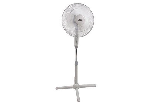 Ventilateur Solis 748 - Ventilateur sur pied Hauteur réglable (120-140 cm) - Blanc