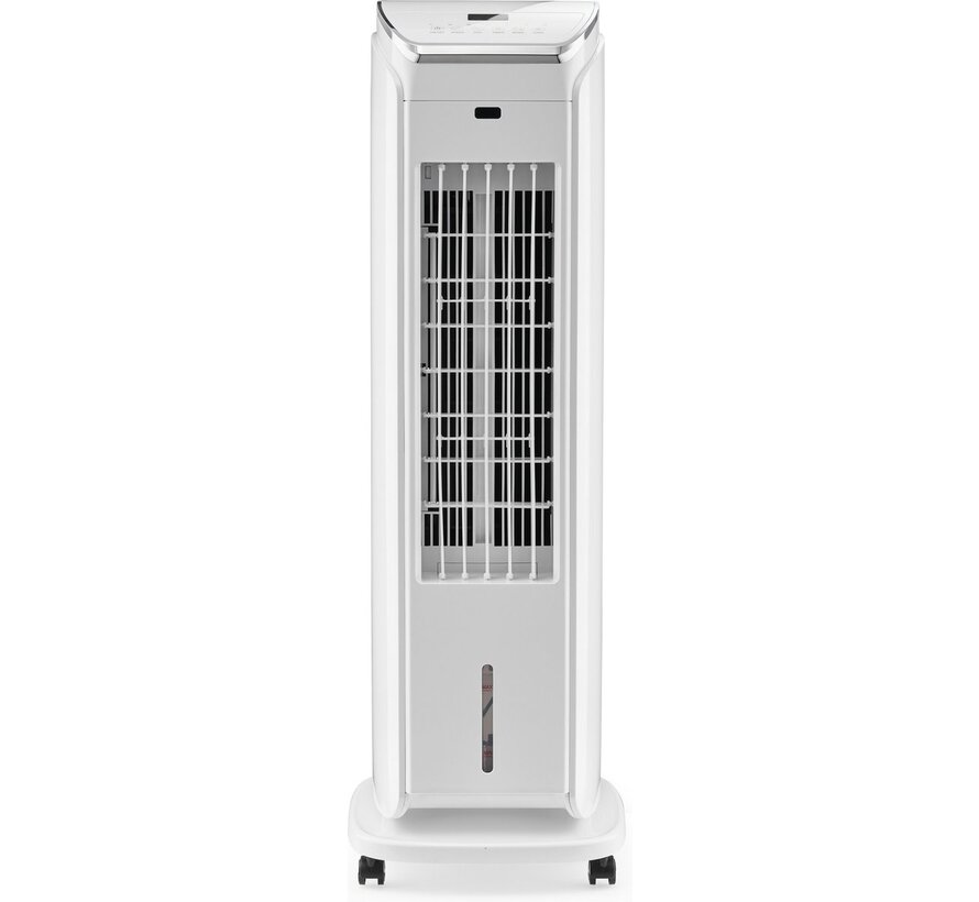 Ventilateur Solis Cool Air 7587 - Refroidisseur d'air mobile sans vidange - sur pied avec ventilateur - avec télécommande - blanc