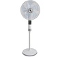 Ventilateur Solis Breeze 360° Stand Up Fan 7582 - Ventilateur sur pied avec télécommande - fonction minuterie - 140 cm de haut - blanc