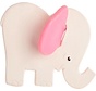 Jouet de dentition en caoutchouc Lanco Éléphant aux oreilles roses