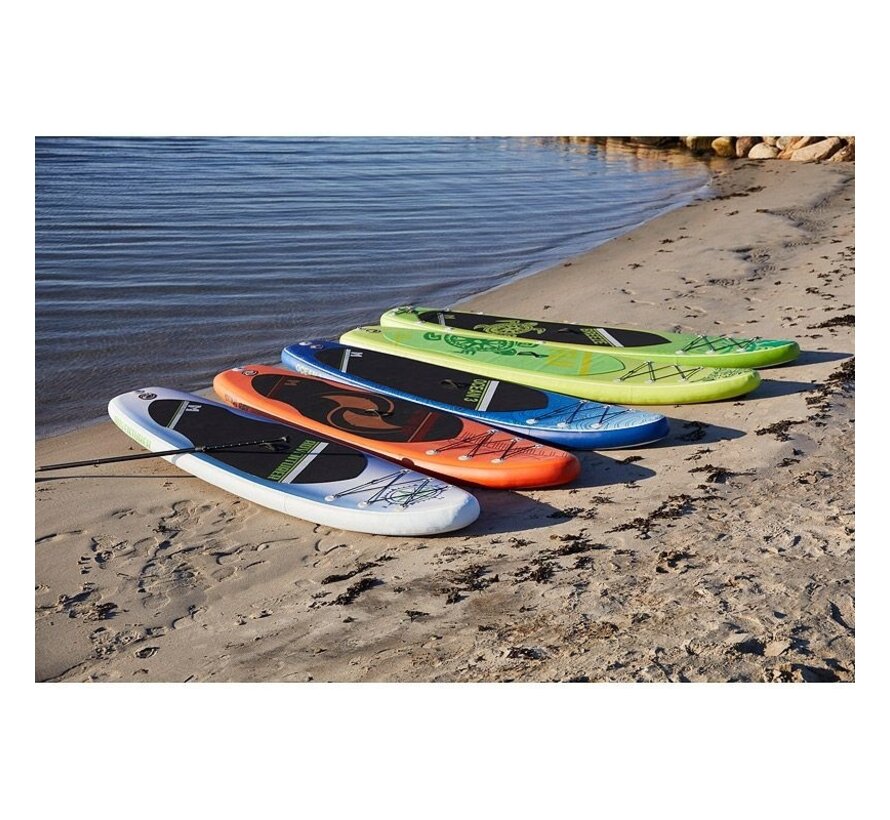 Stand Up Paddle Gonflable Blue Moose - Planche de Surf  - Kit Paddle - 320 cm - Max. 180 kg