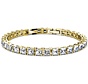 Bracelet pour femme Yolora avec cristaux Kalpa Camaka - Couleur or - Plaqué or jaune 18K - Bracelet pour femme or - Bijoux - Coffret de luxe - Coffret cadeau - Emballage cadeau exclusif - Bel emballage cadeau