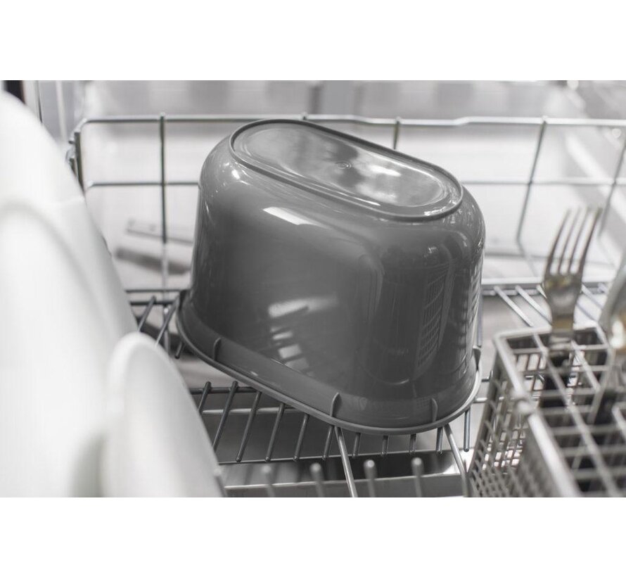 Poubelle à composter - Brender - noir/gris - INCLUS 1 sac biodégradable