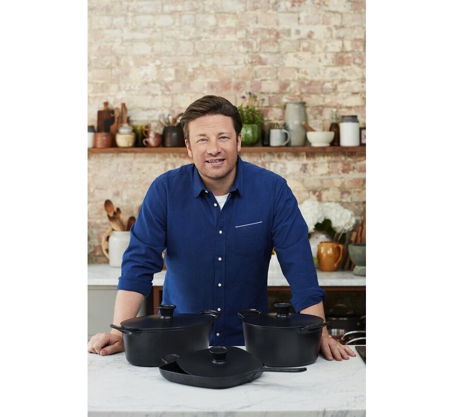 Casserole en fonte Tefal de Jamie Oliver - 30 x 22 cm