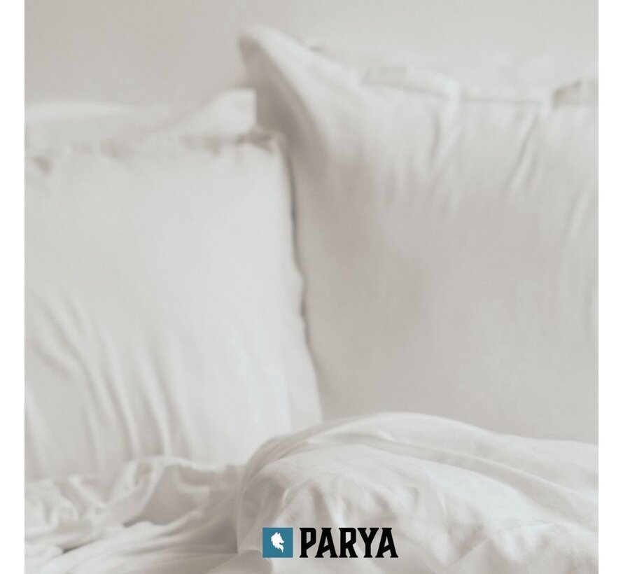 Parya Home - Coussin Odessa - Ventilation - 50x60cm - Blanc
