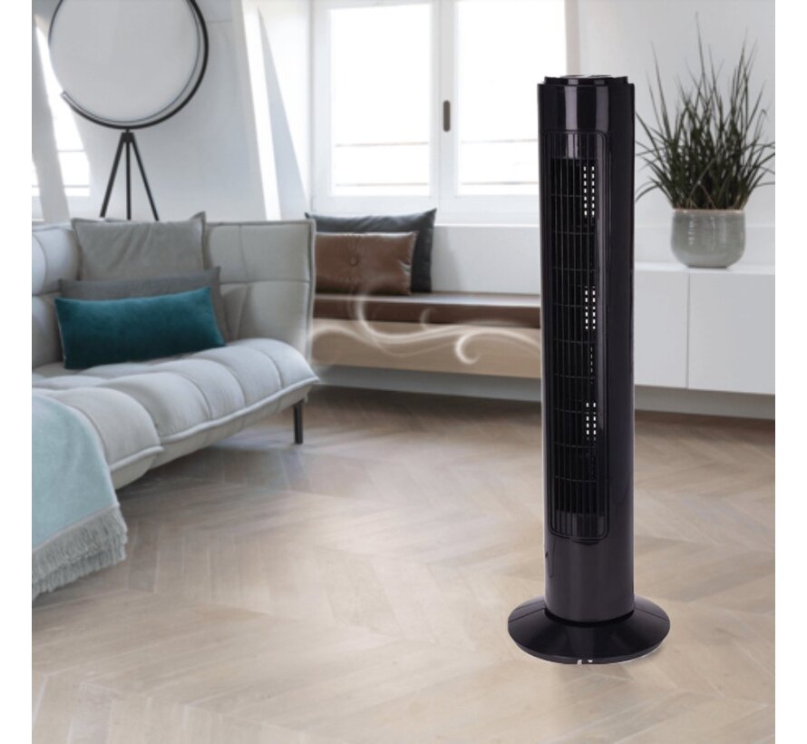 Excellent Electrics - Ventilateur de tour - 73cm - Noir