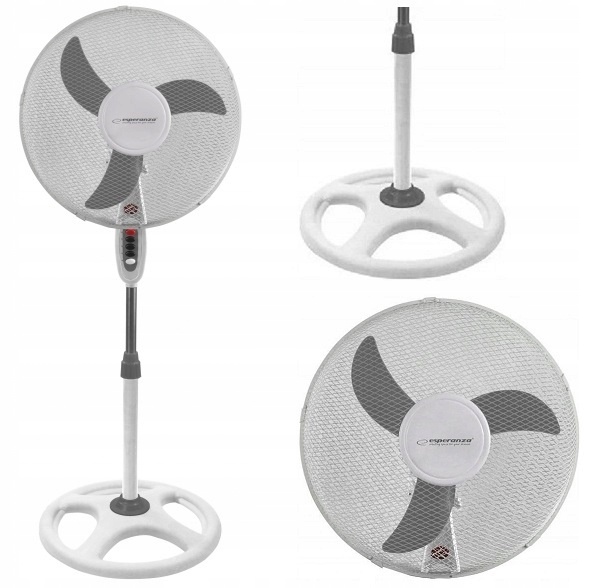 Esperanza - Ventilateur sur pied Blanc