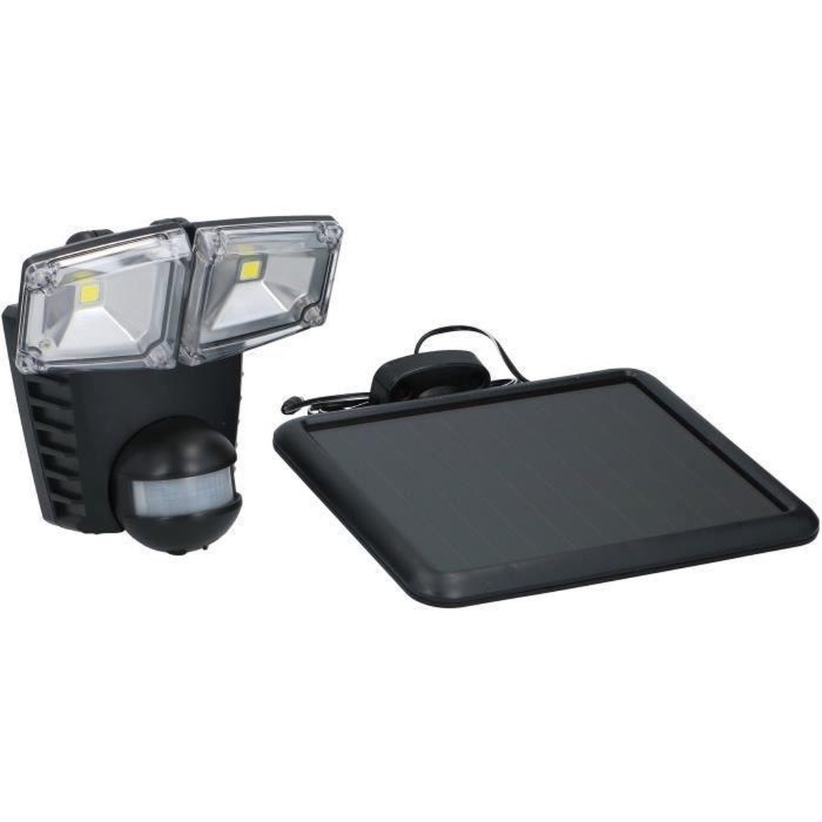 Lampe solaire avec détecteur de mouvement - Grundig - 2x5 watt LED
