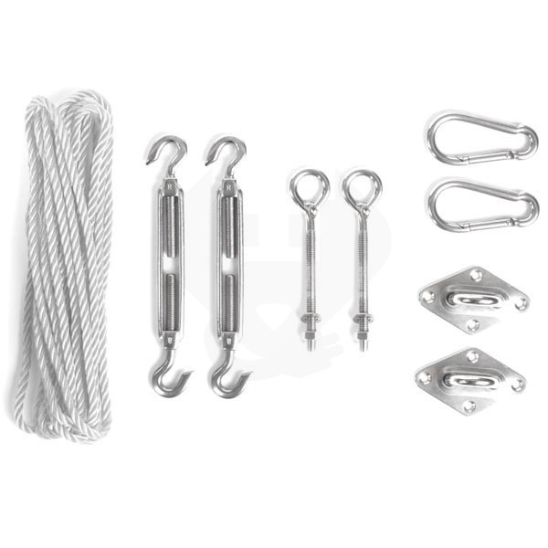 Kit de fixation pour stores solaires - Toiles d'ombrage