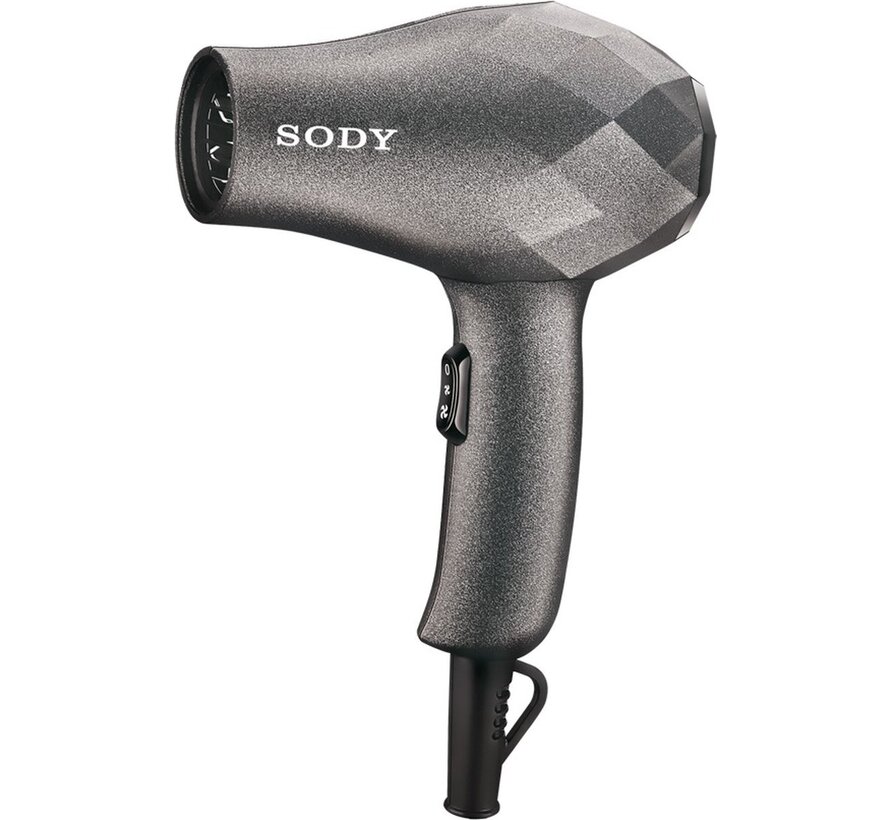 SODY - SD3020 - Mini sèche-cheveux - Gris -1100W