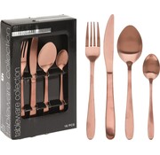 Tableware Collection Collection Arts de la table Ensemble de couverts - 16 pièces - Or rose - Rosegold