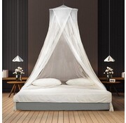 LifeGoods Moustiquaire double XL de Luxe - LifeGoods - pour lit double Extra large - avec cordon de suspension - Blanc