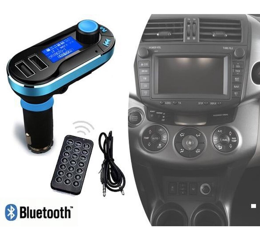 Emetteur FM Bleu USB SD AUX - FM