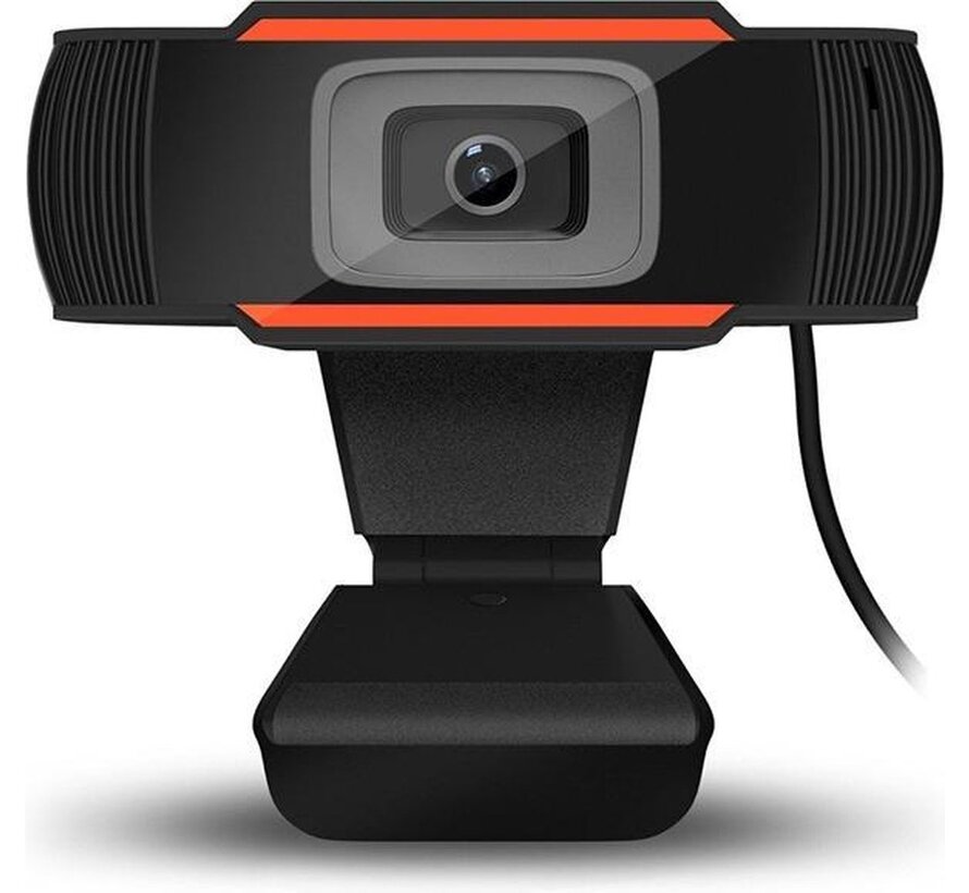 Webcam HD 720p - Sur ordinateur - Webcam pour PC - Caméra Web - Réunion - Travail et domicile - USB - Microphone - Windows et Mac