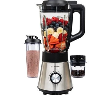 Safecourt Kitchen Safecourt Kitchen HB100 - Blender puissant Smoothie - 1000W - 1.5L