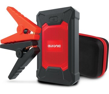 Auronic Auronic Jumpstarter - 12V - 600A - 7200 mAh - Lumière LED - Rouge/Noir