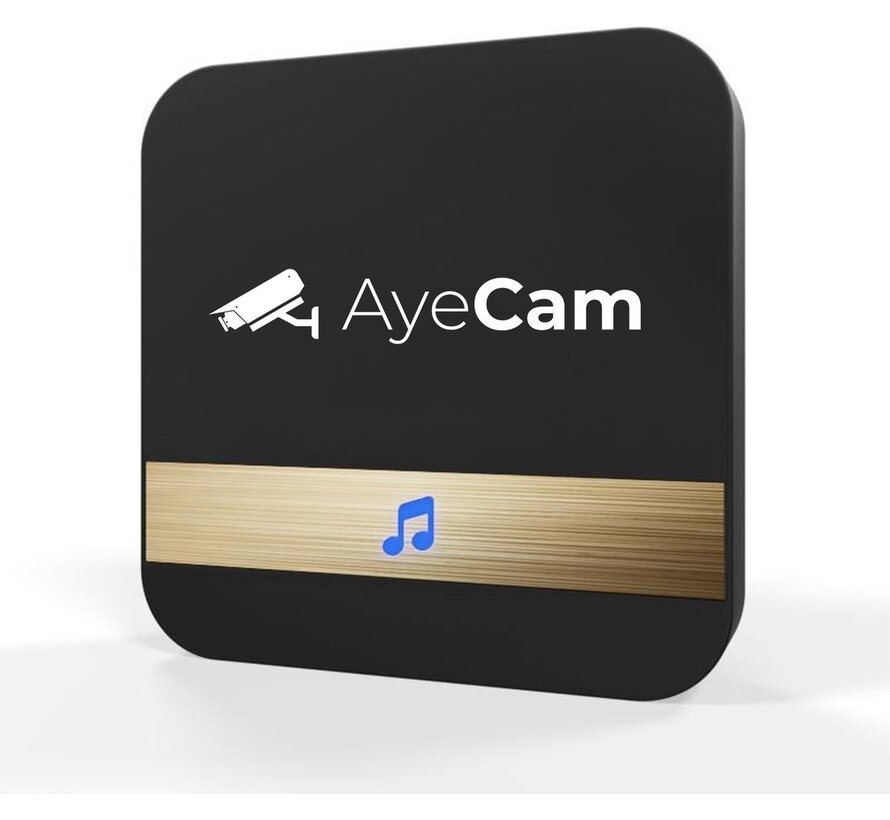 Carillon sans fil AyeCam - pour sonnette vidéo AyeCam - 1 pièce - Manuel néerlandais
